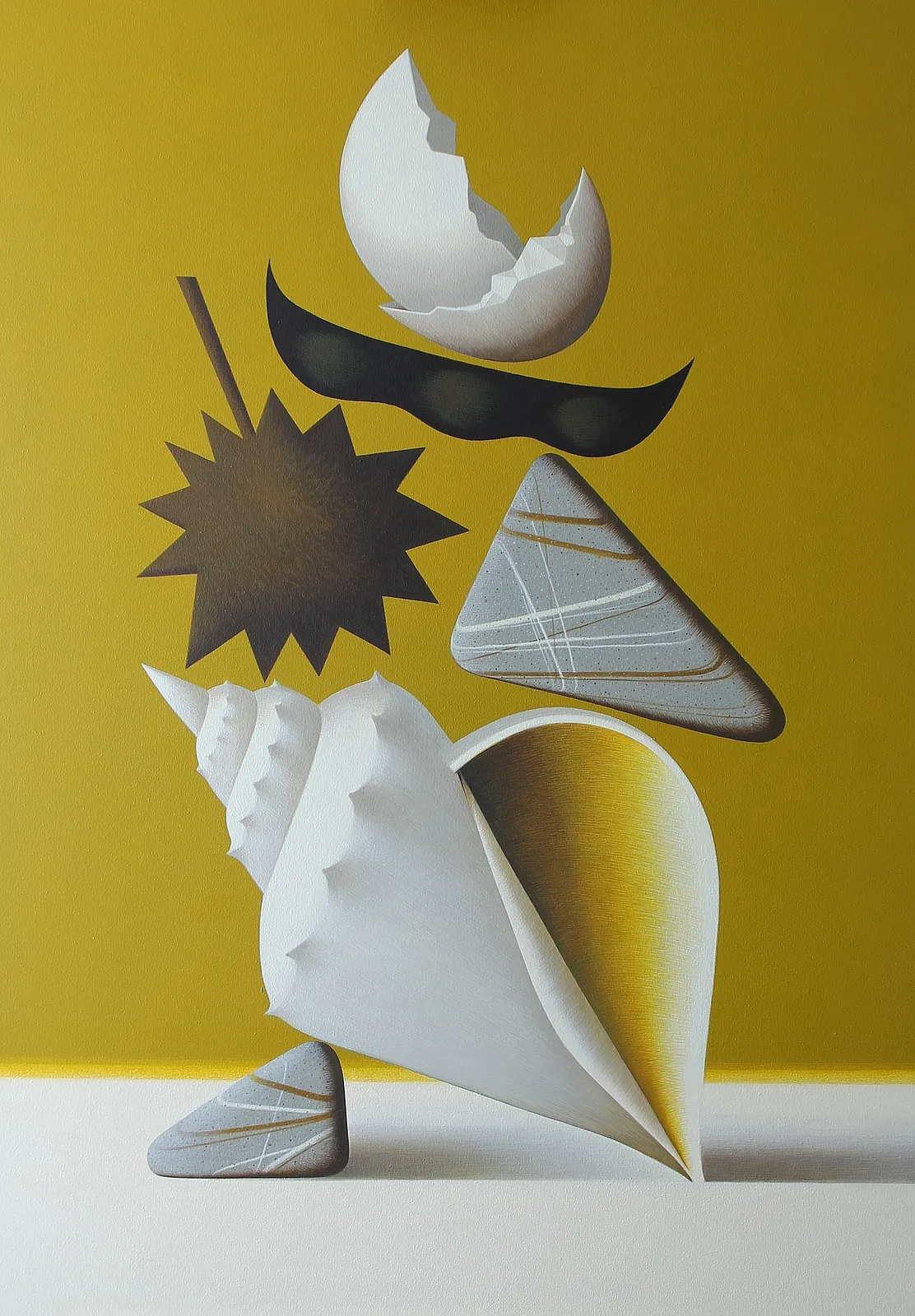 Image of "EQUILIBRIO" by Inna Vodostavska, size: 100x70cm, made of полотно,акрил, Painting medium, from Львів, part of the Still lifes series